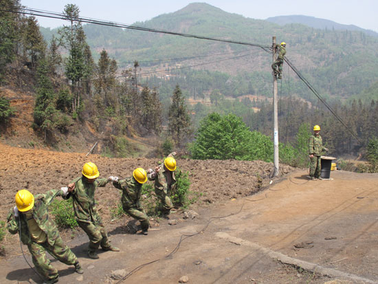 飛鴿葫蘆在通信線路建設